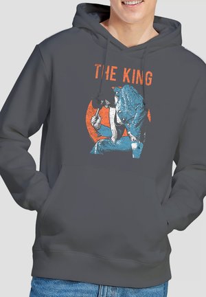Cotton Soul, ELVIS PRESLEYMIC IN HAND - Hoodie - anthracite