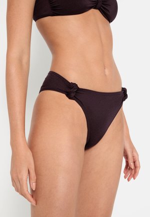 LASCANA LSCN BY LASCANA PANTS HIGHLEG - Bikini bottoms - aubergine