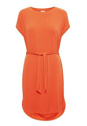 IHJoysa - Svetríkové šaty - mandarin red