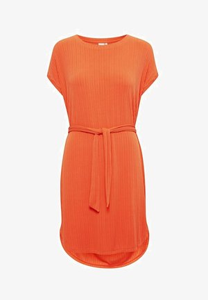 ICHI IHJoysa - Abito in maglia - mandarin red