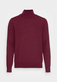 Calvin Klein Stickad tröja - bordeaux