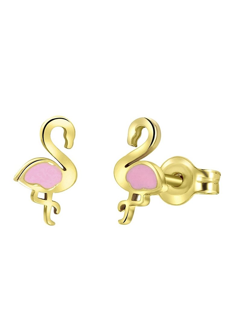 Kinder Uhren | Lucardi FLAMINGO Ohrringe gold-coloured/goldfarben - XN52962 Kinder Uhren | Lucardi FLAMINGO Ohrringe gold-coloured/goldfarben - XN52962