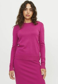 JJXX JXCARA CREW NECK - Maglione - fuchsia red