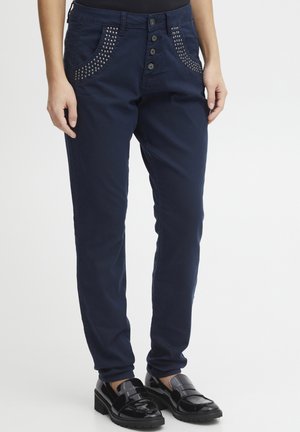 PULZ PZMELINA  - Jeans a sigaretta - dark sapphire