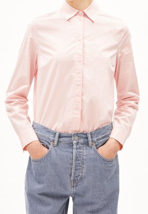 Button-down blouse - light pink