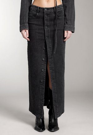 Maxinederdele - black denim