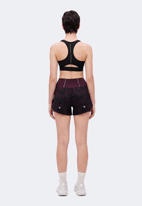 ASICS ROAD ALL OVER PRINT - 2-in-1 shorts - dark aubergine — photo 3