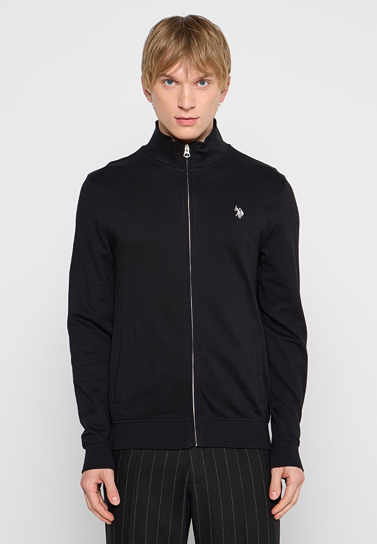 U.S. Polo Assn. Sweater met rits zwart