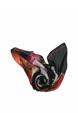 Desigual, PRINTED FLOWER SCARF - Écharpe - black