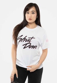Paradiso Clothing SHUT DOWN - Print T-shirt - white