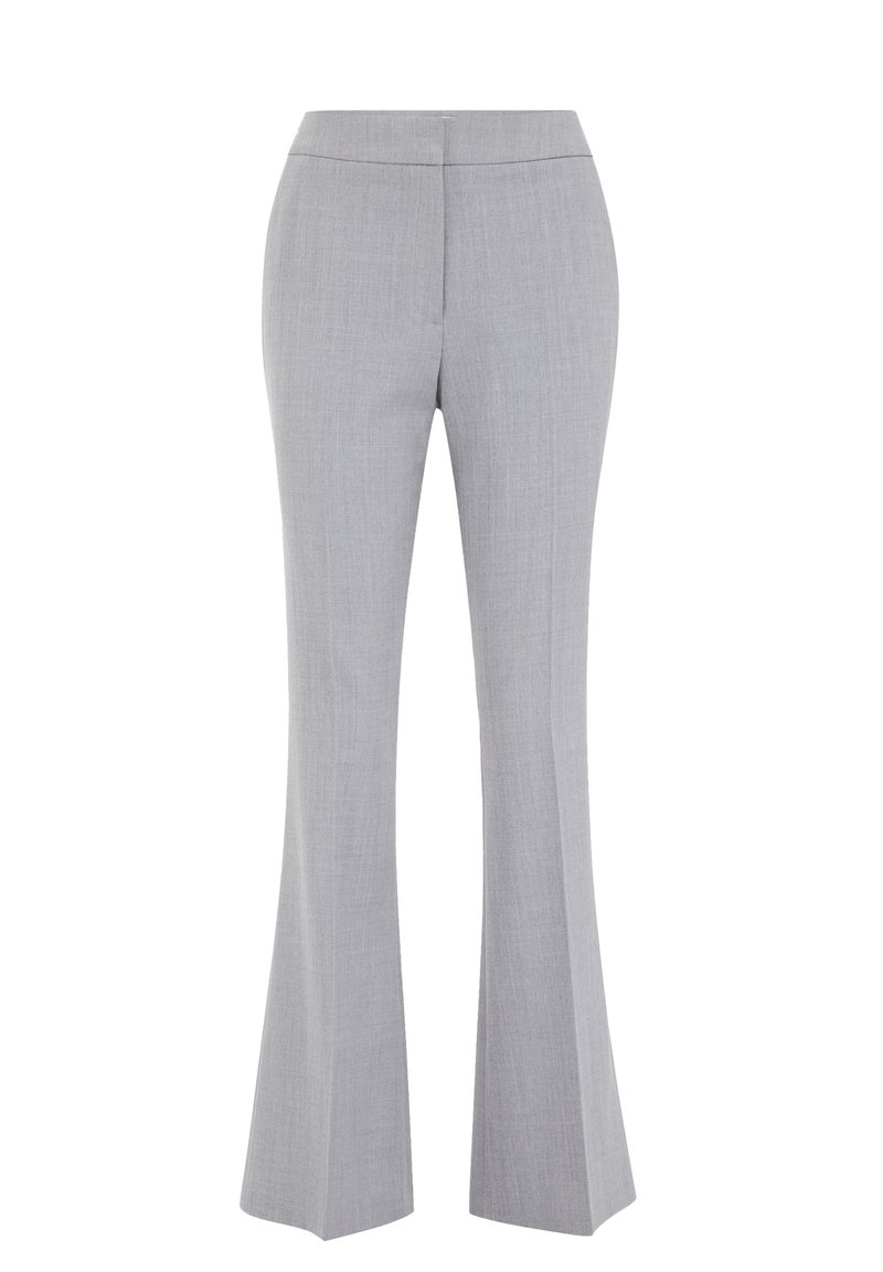 WE Fashion Broek lichtgrijs