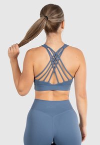 Smilodox SPORT BH ADVANCE PRO - Sujetadores deportivos con sujeción ligera - blau