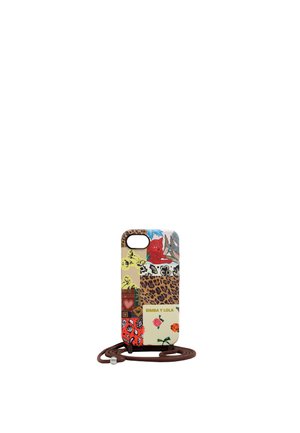 RIGIDA IPHONE 16E PATCHWORK CON CABO - Funda para móvil - marron