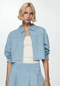Mango Jakna iz džinsa - light blue