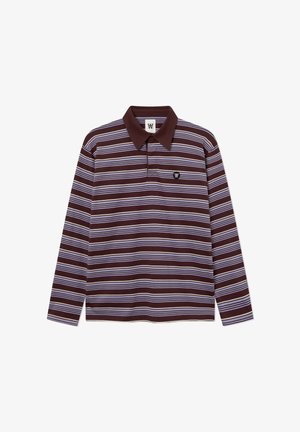 WOOD WOOD, WWLANDON X POLO 25381 - Polokošeľa - decadent chocolate stripe