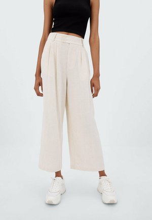 RUSTIKALE CULOTTE - Trousers - stone