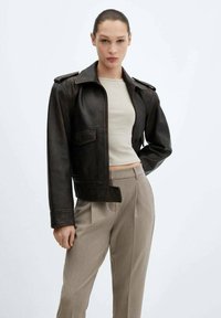 Mango Nohavice - brown