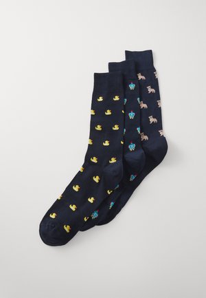 Paul Smith SOCK NOVELTY 3 PACK  - Sokker - dark blue