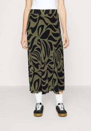 ONLY ONLNIRI MIDI PLISSE SKIRT - Pencil φούστα - kalamata/christy
