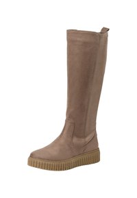 Jana Botas de cuña - beige