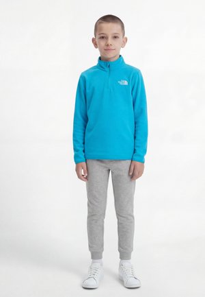 TEEN GLACIER ZIP PULLOVER UNISEX - Polárpulóver - meridian blue