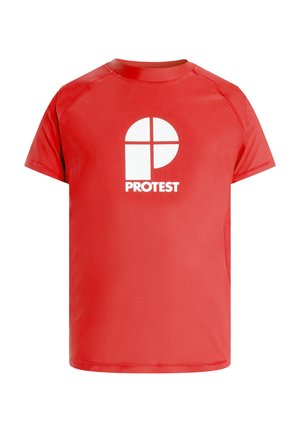 Protest, T-shirt imprimé - scarlet red