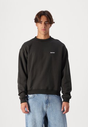 Bareen BRAX OVERSIZE CREWNECK - Felpa - pirate black