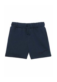 Reiss REISS PERRY COTTON BRAND-EMBROIDERED SHORTS - Träningsbyxor - washed navy