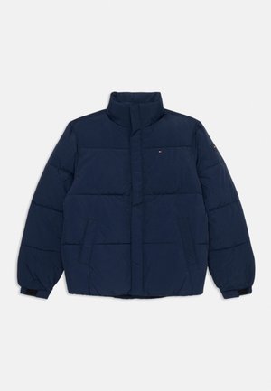 FLAG PUFFER JACKET UNISEX - Vinterjakke - dark night navy