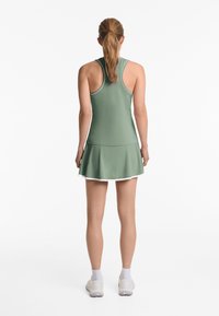 OYSHO SLEEVELESS PIPING - Top - green