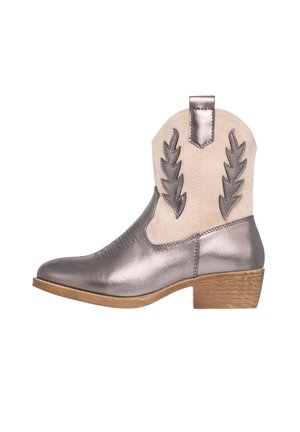 Botines camperos - silberfarben