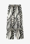 ADULT - Pantalon classique - white black