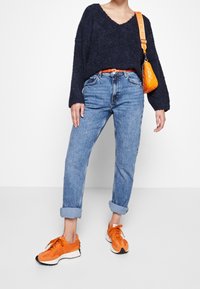 Vero Moda Pullover - mottled dark blue