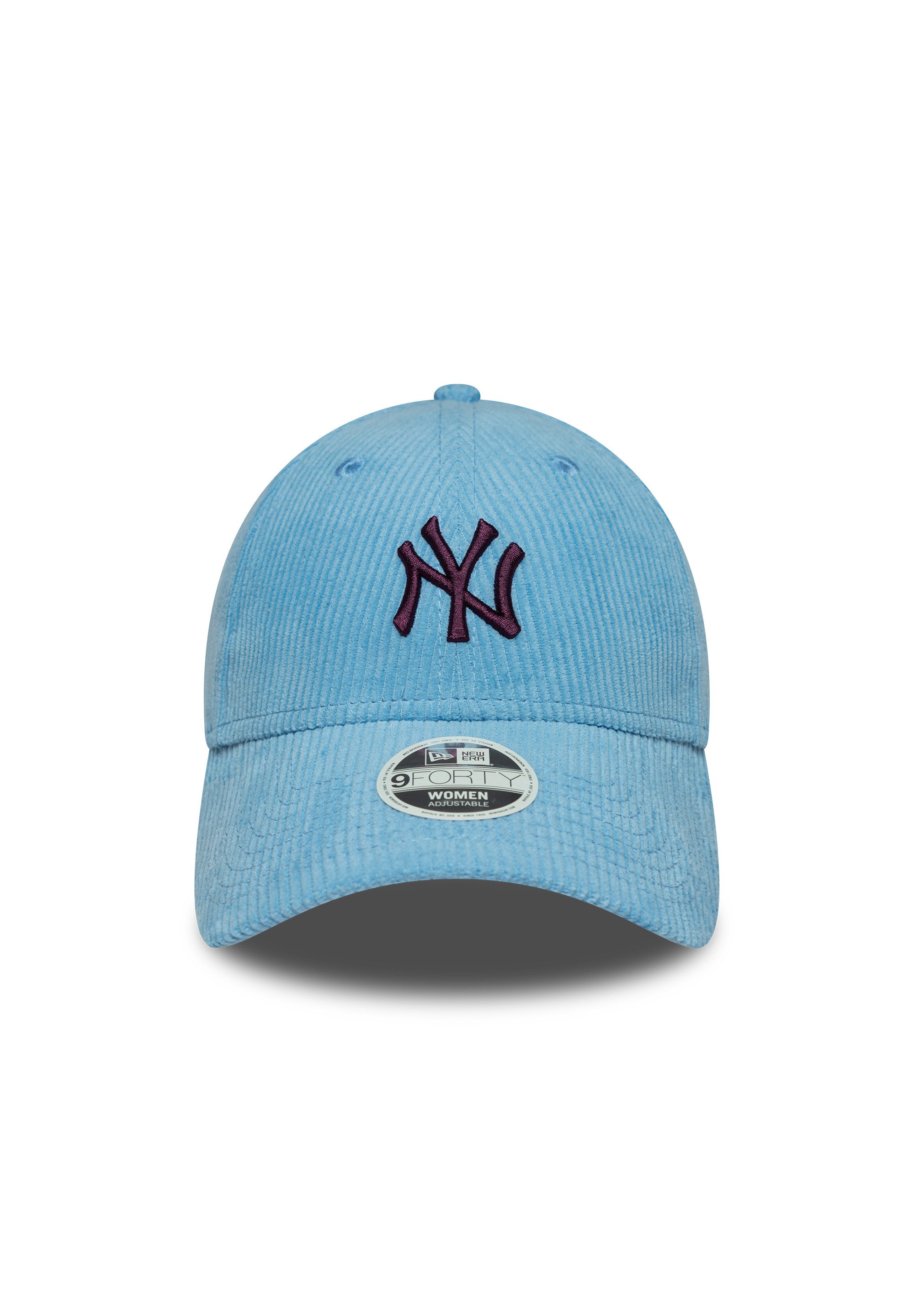 Berretto NY Baseball Stile Hawai - Fiori Rosa Su Blu Navy, Unisex