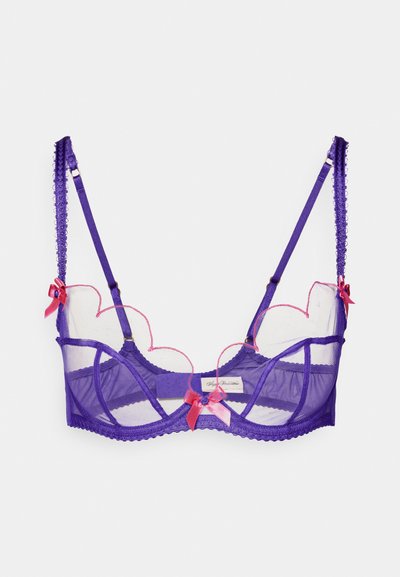 Agent Provocateur LORNA BRA - Modrček s kostjo - purple