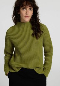 Selected Femme SLFSELMA  - Trui - cardamom seed