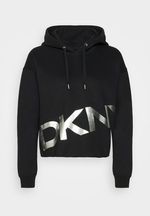EXPLODED LOGO HOODIE - Hoodie - black/silver