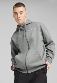 Puma - BMW   - Zip-up sweatshirt - medium gray heather Thumbnail Image 1