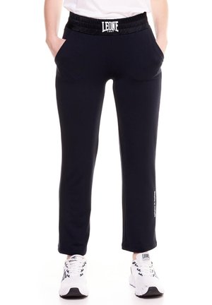 LEONE 1947, WOMAN SWEATPANTS BLACK BORING - Pantalon de survêtement - black