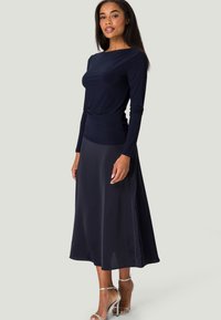 zero MIT U-BOOT AUSSCHNITT - Maglietta a manica lunga - night sky