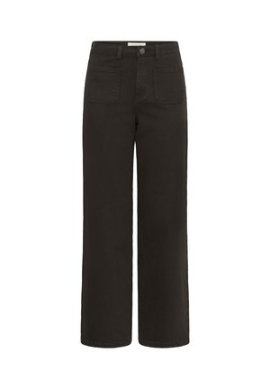 Kaffe, KABROOK HW REG FIT JEANS - Jean droit - coffee bean