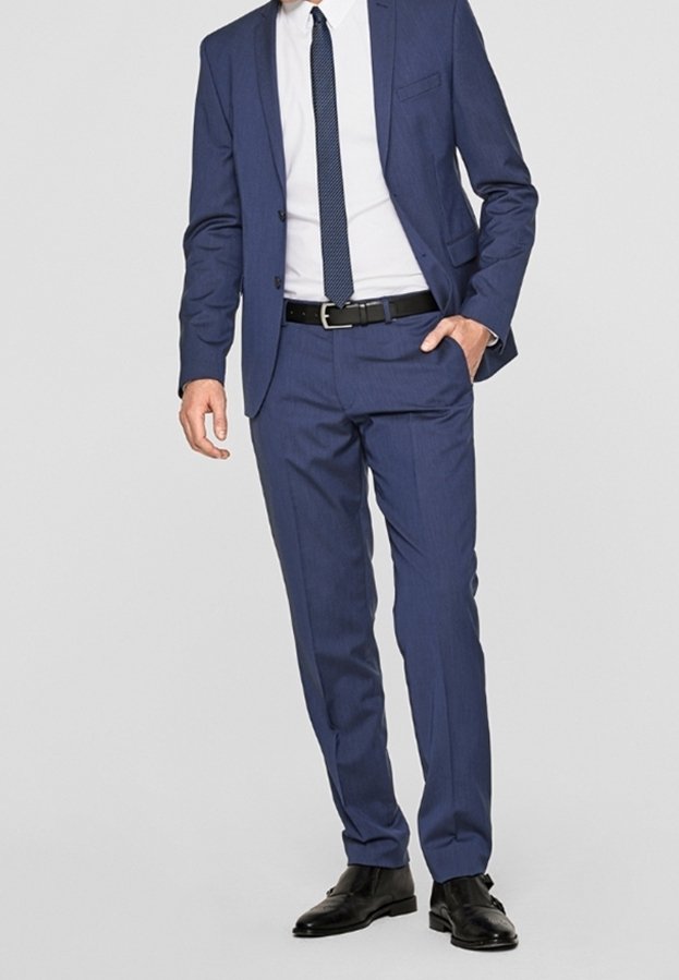 BLACK LABEL Veste de costume dark blue/bleu marine