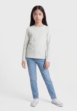 Friboo UNISEX 5 PACK - Pikkade varrukatega topp - mottled light grey