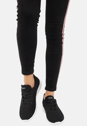 Sneakers laag - black denim