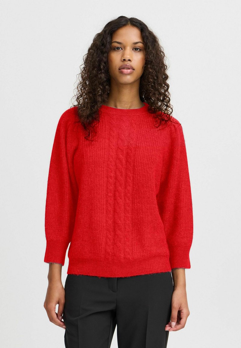 ICHI IHKAMARA MS3 - Pullover - racing red