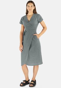 Normani MUSSELIN - Freizeitkleid - hellgrau