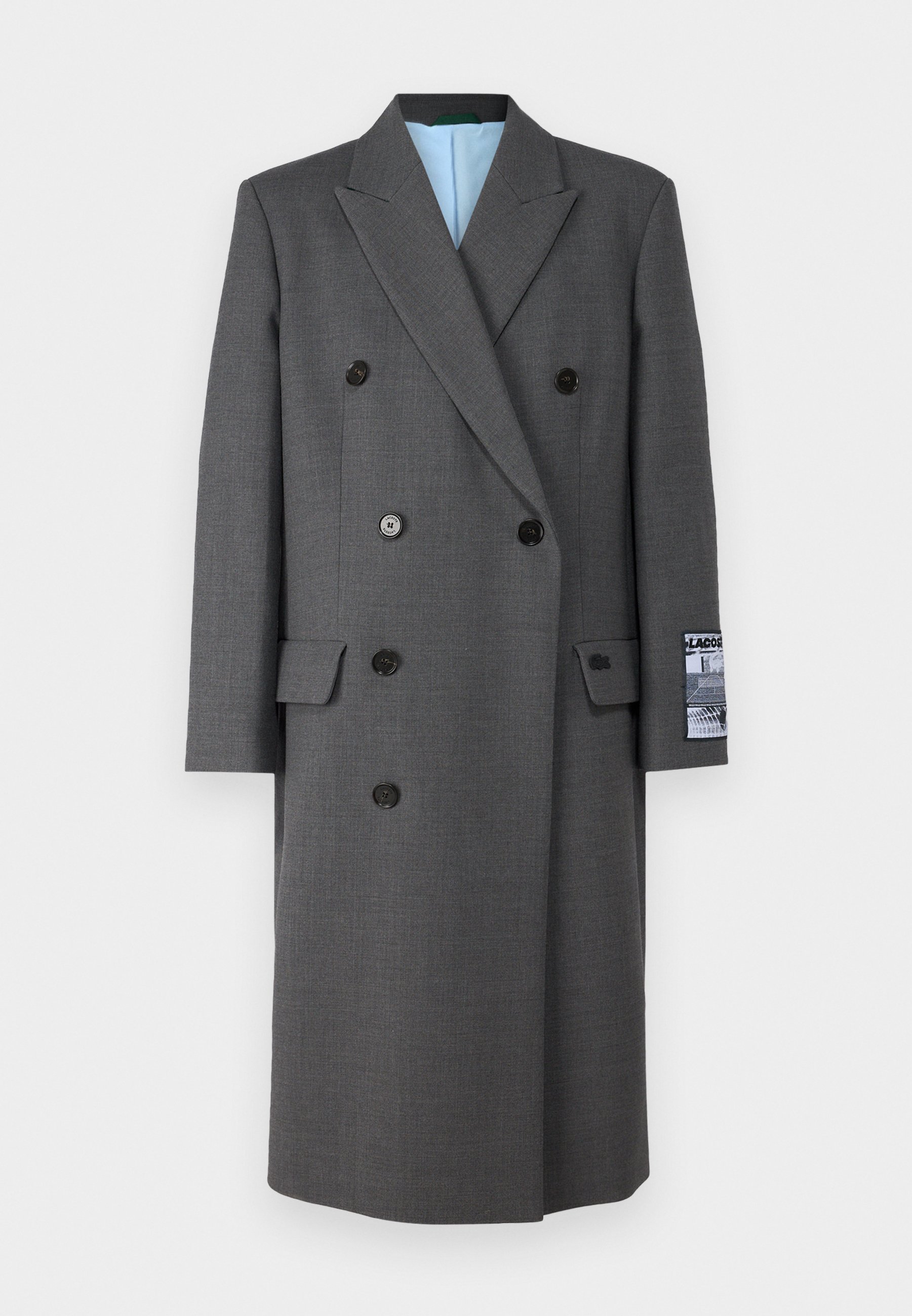Lacoste Classic coat - grey - Zalando.co.uk