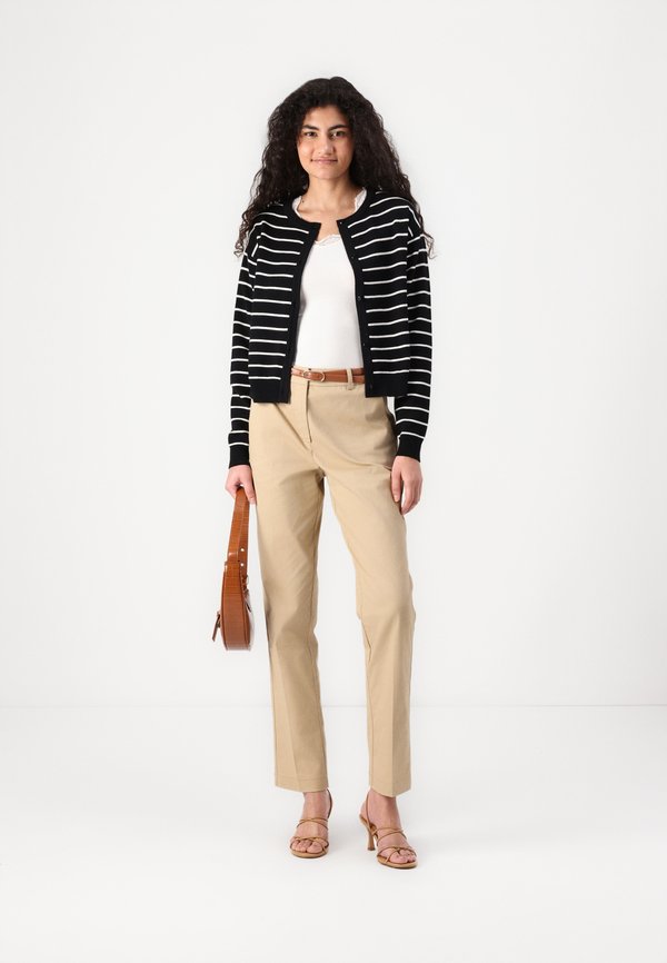 VIPOLLY O NECK STRIPED CARDIGAN - Cardigan4