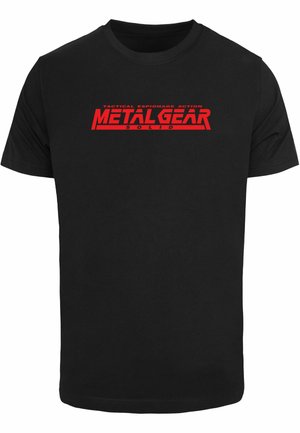 Merchcode, GEAR SOLID LOGO TEE - Tričko s potlačou - black