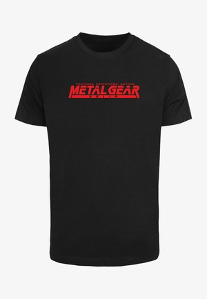 Merchcode, GEAR SOLID LOGO TEE - T-Shirt print - black